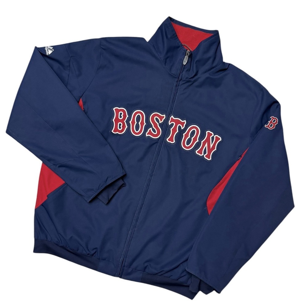 Boston Red Sox Majestic Therma Base Authentic Collection Jacket Men's Large
